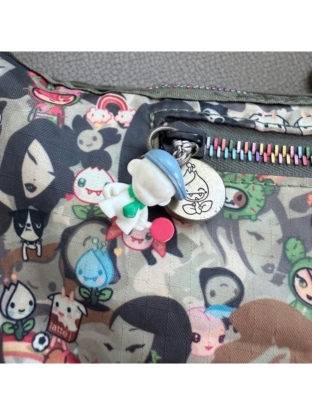 Vintage LeSportsac Tokidoki Printed Mini Shoulder Bag | Charm - Picture 2 of 12